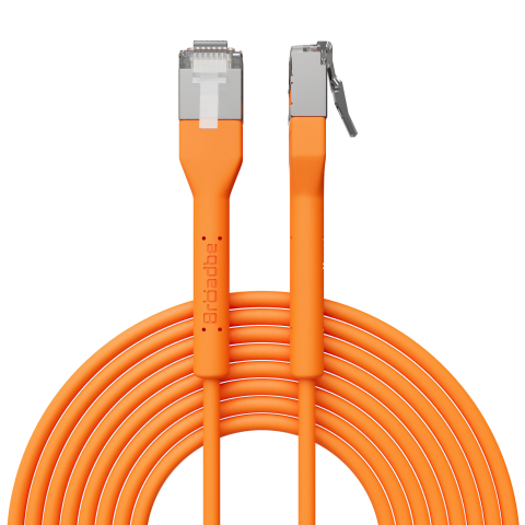 Broadbe Slim Patch Cable 10G Orange 2m