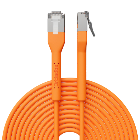 Broadbe Slim Patch Cable 10G Orange 5m