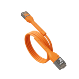 Broadbe Slim Patch Cable 10G Orange 1m 12-pack