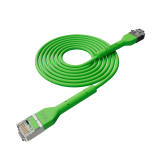 Broadbe Slim Patch Cable 10G Green 0.3m