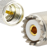 Mini UHF Male to SO239 UHF 15m RG58/U Coaxial Cable