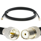 Mini UHF Male to Mini UHF Female 30cm RG58/U Coaxial Cable