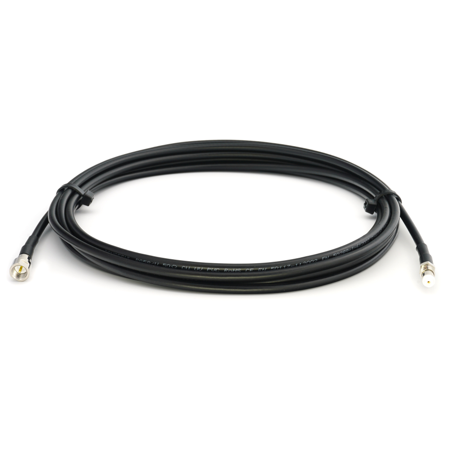 FME Male to FME Female 12m RG58/U Coaxial Cable