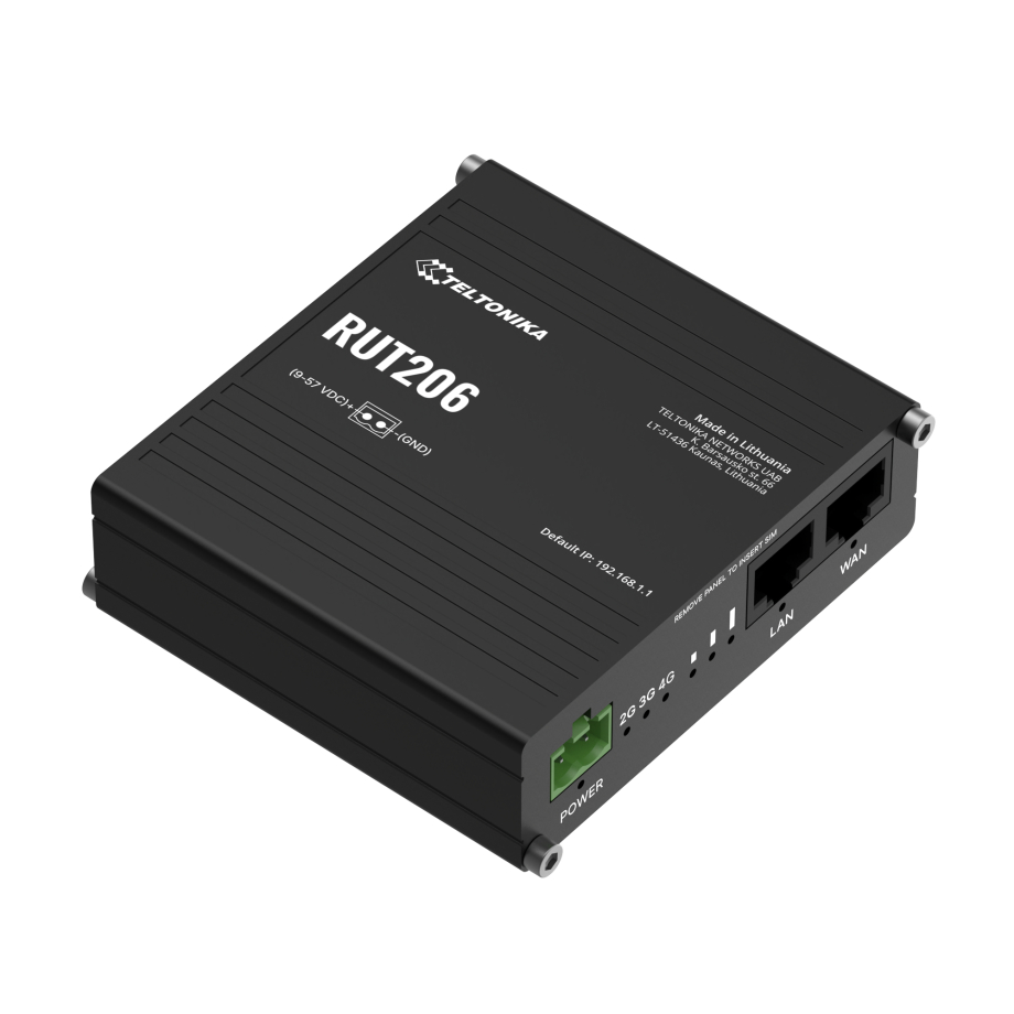 Teltonika RUT206 Industrial 4G Router