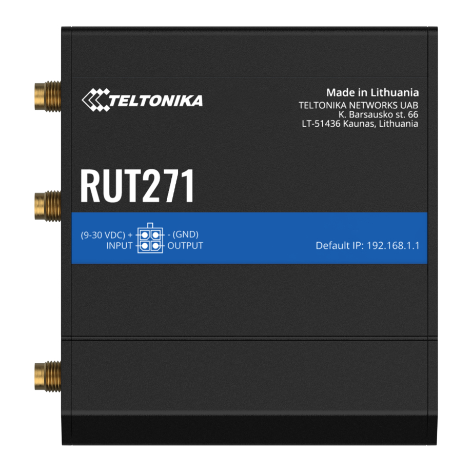 Teltonika RUT271 Redcap 5G Router