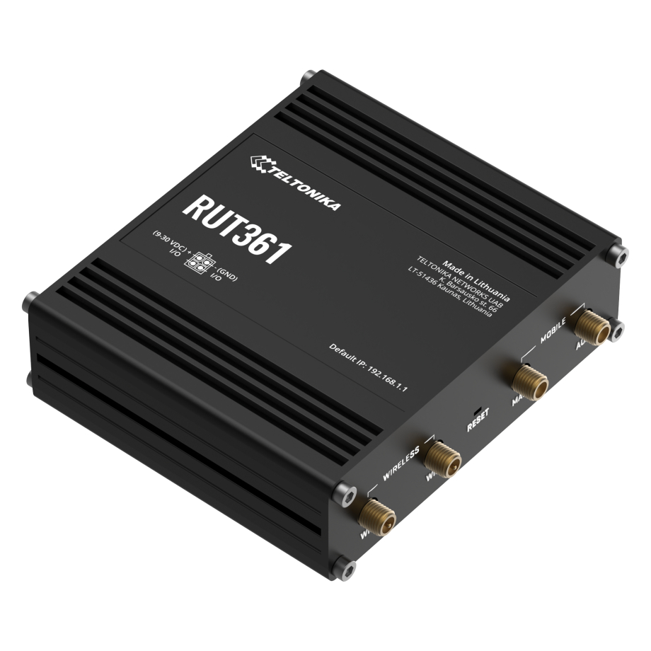 Teltonika RUT361 Industrial 4G Router
