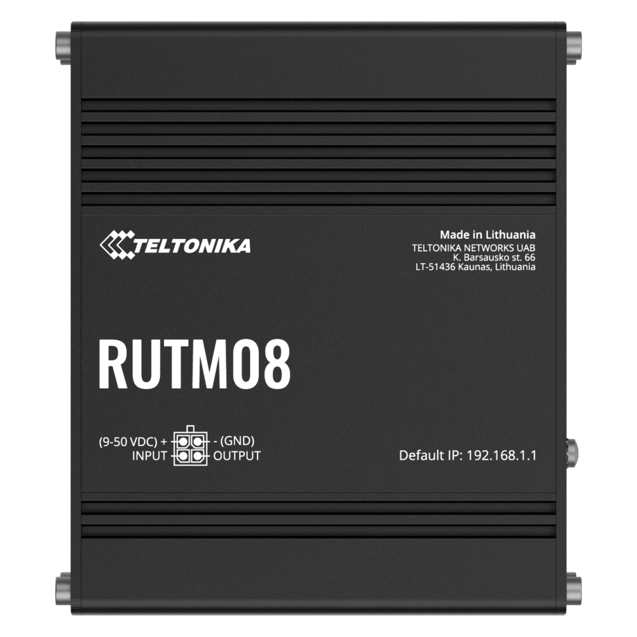 Teltonika RUTM08 Industrial Wired Router