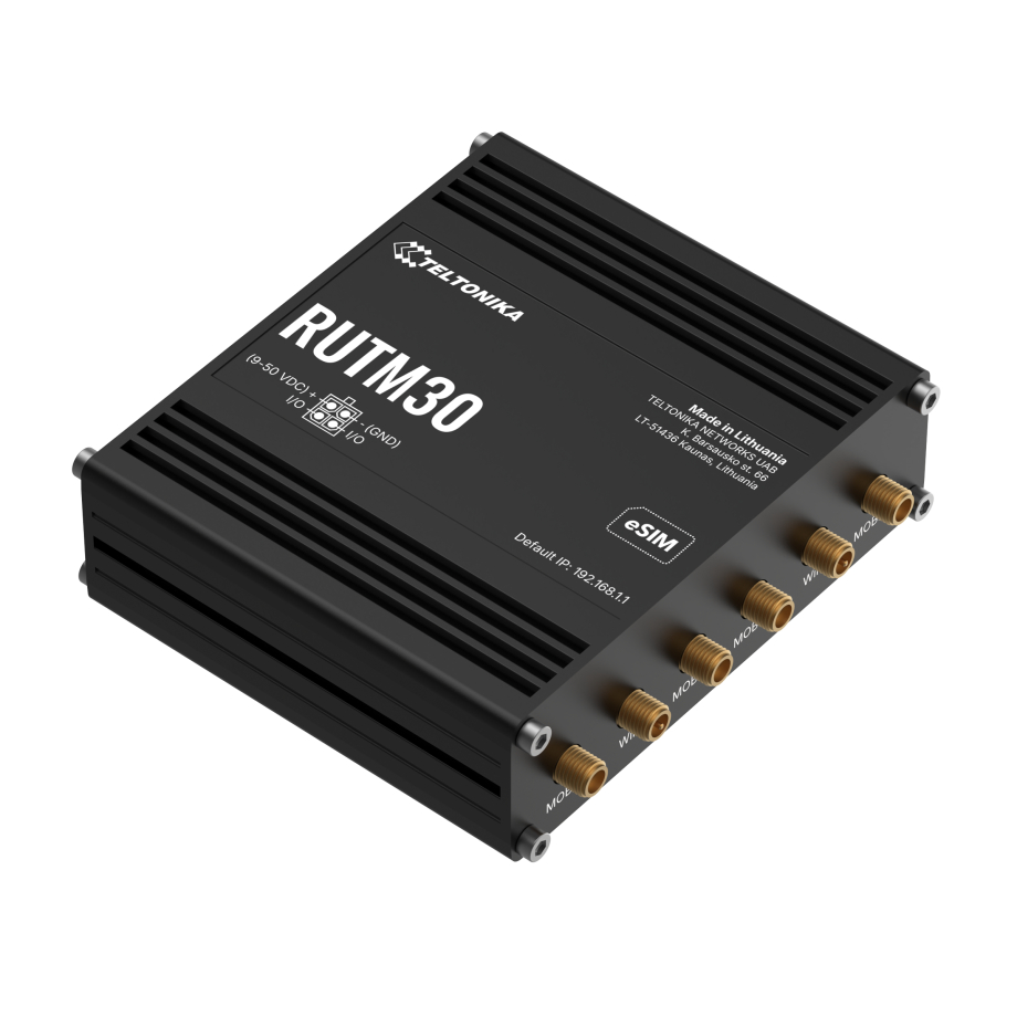 Teltonika RUTM30 Compact 5G Router