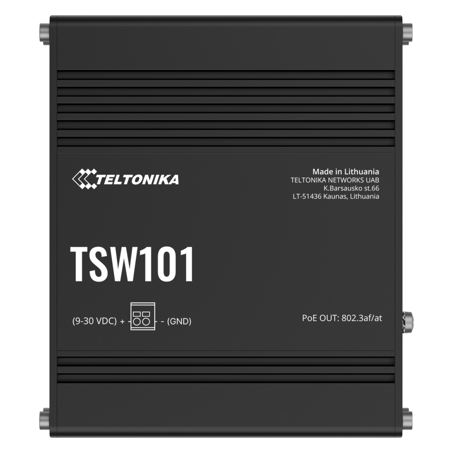 Teltonika TSW101 Automotive PoE+ Switch