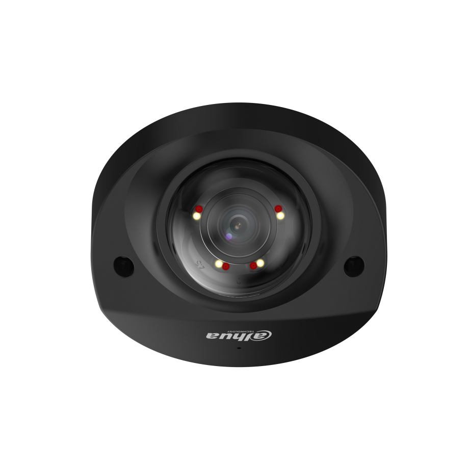 Dahua 4MP Dual Light Dome Camera IPC-HDBW2449F-AS-IL Black