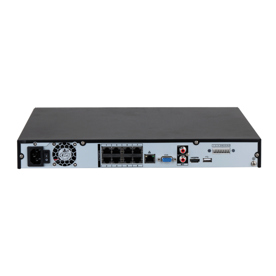 Dahua 8-channel 1U PoE NVR NVR4208-8P-EI