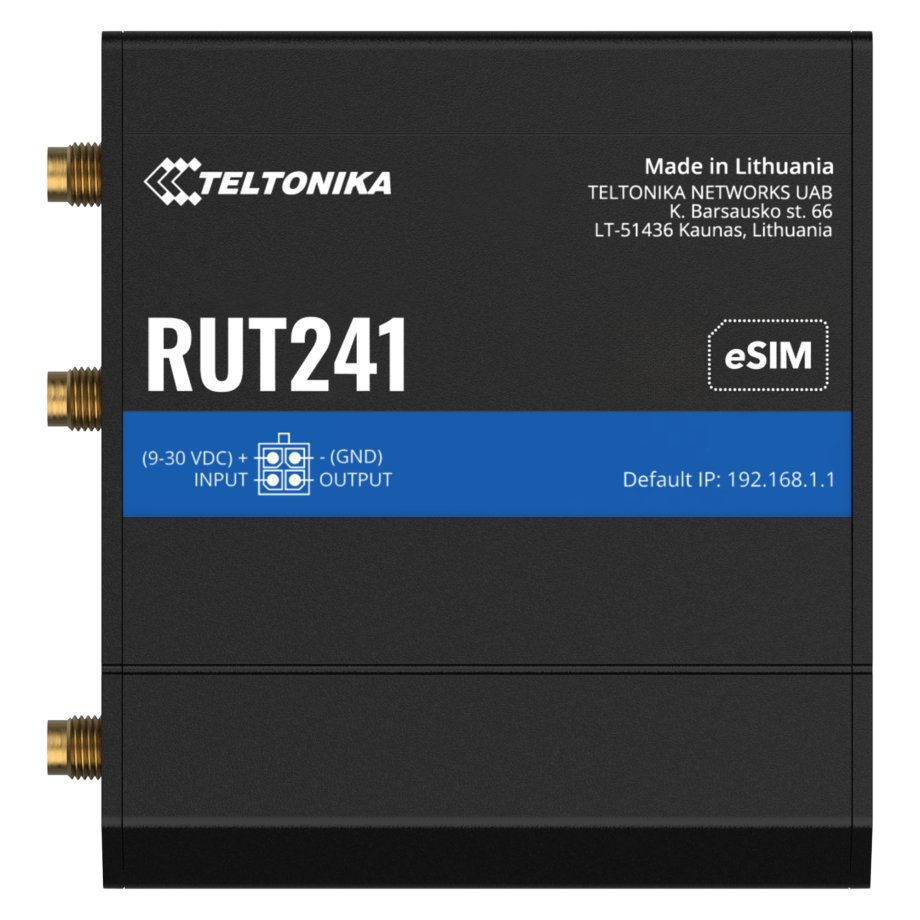 Teltonika RUT241 eSIM 4G Router