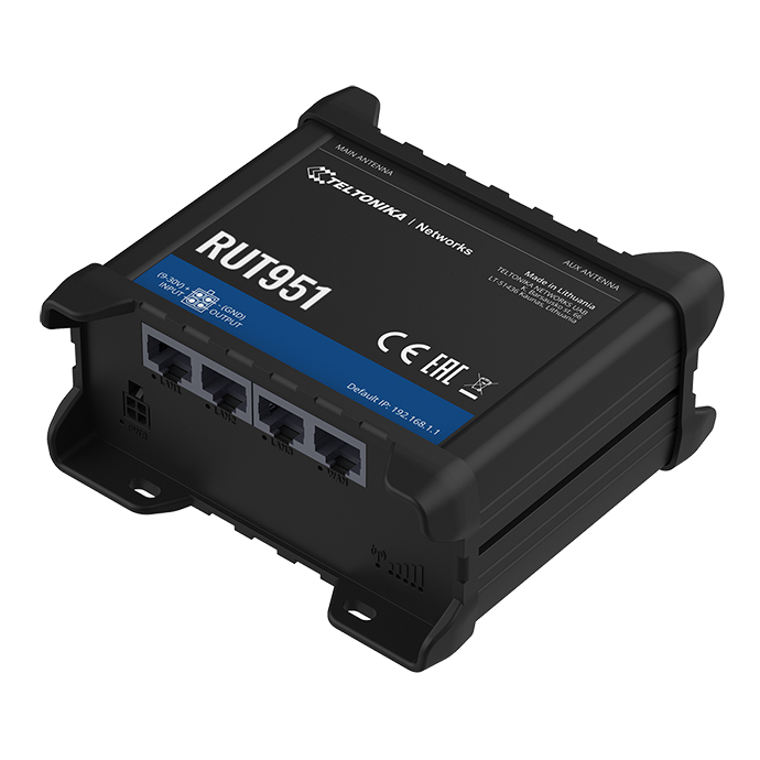 Teltonika RUT951 dual-SIM LTE Router eSIM