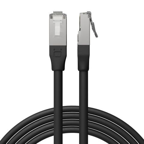 Broadbe Outdoor Patch Cable 10G Black 2m