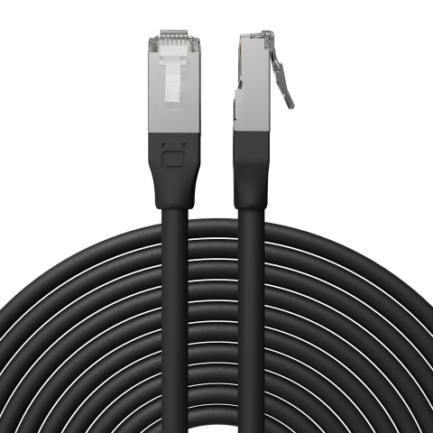 Broadbe Outdoor Patch Cable 10G Black 5m
