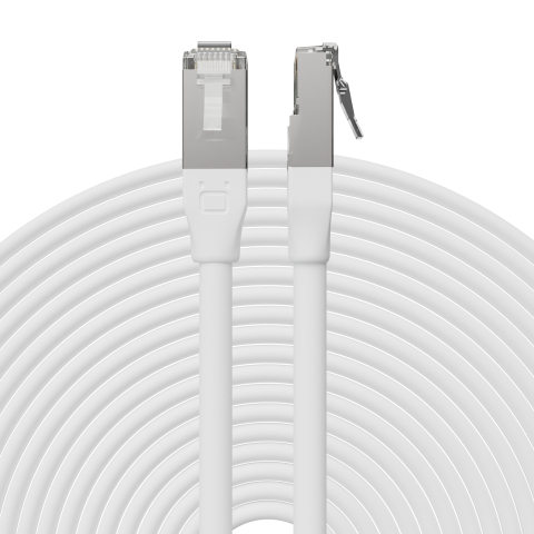 Broadbe Outdoor Patch Cable 10G White 12m