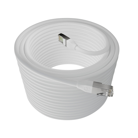 Broadbe Outdoor Patch Cable 10G White 30m