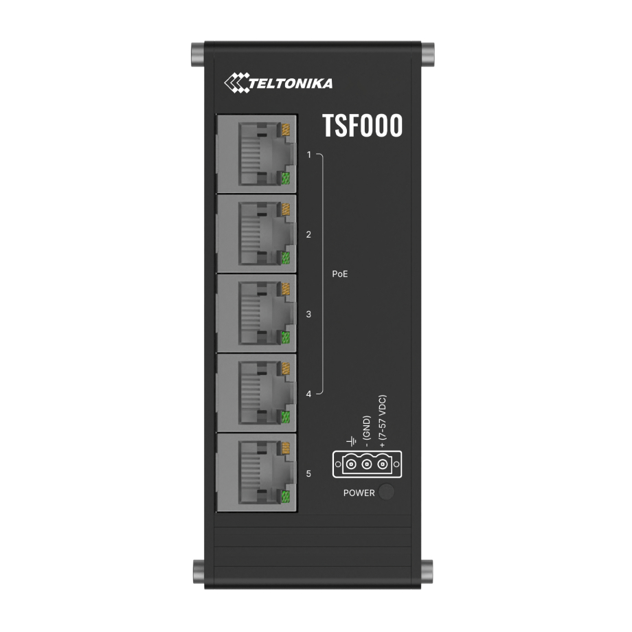 Teltonika TSF000 Low Profile PoE+ Switch