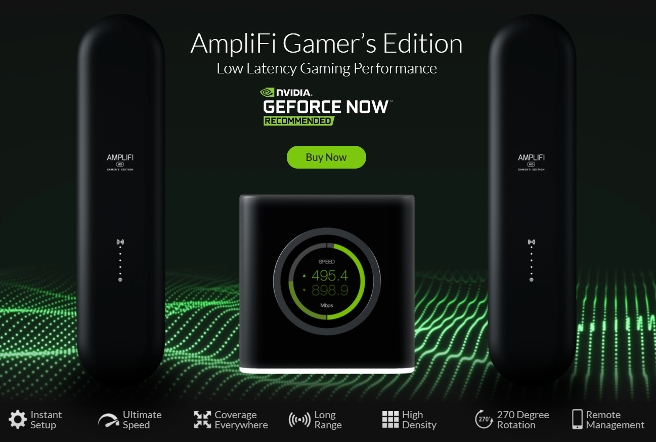 AmpliFi Mesh WiFi System Gamer’s Edition Getic