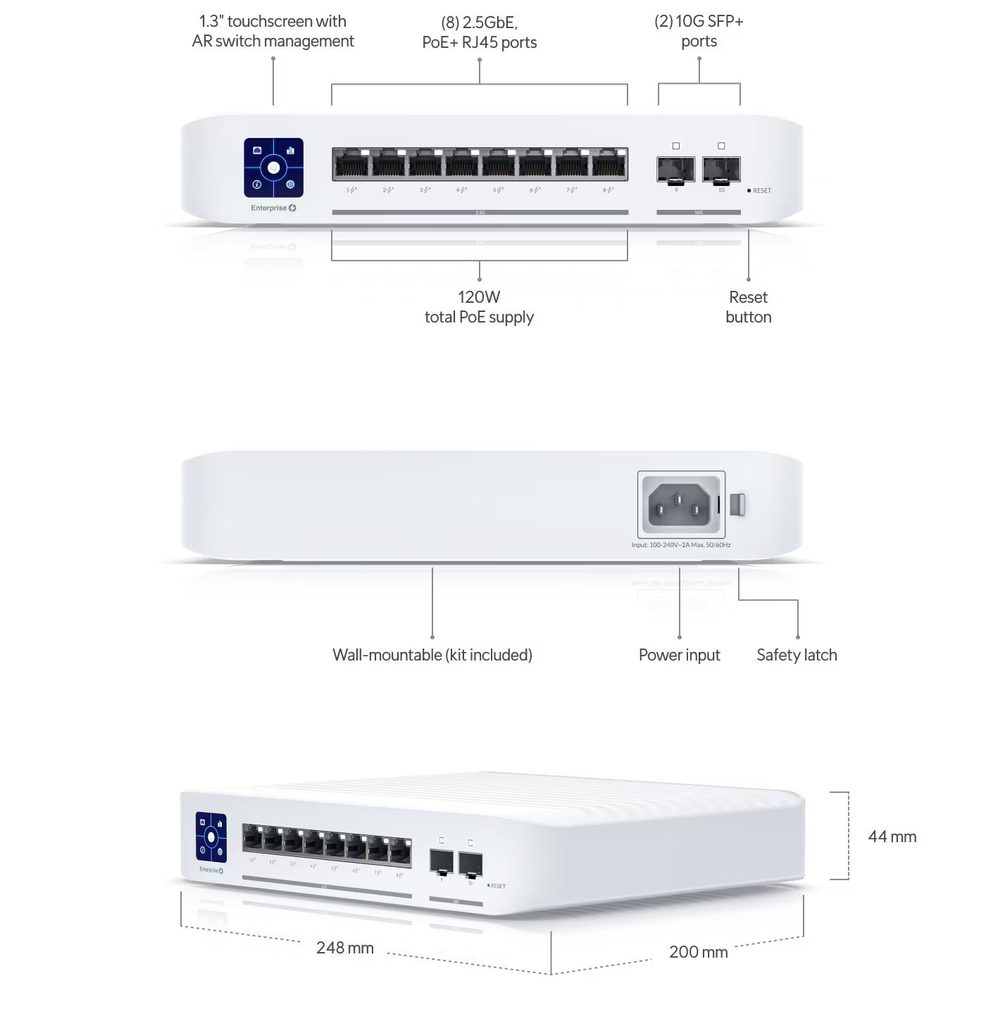 Switch Lite 8 PoE